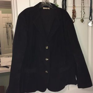 Talbots Plus Size Women’s Corduroy Blazer